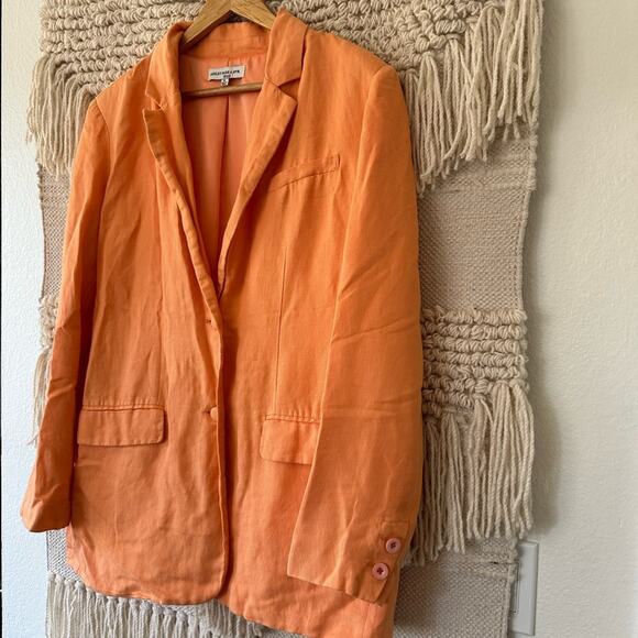 Ashley Park x RTR Orange Blazer - Picture 2 of 6